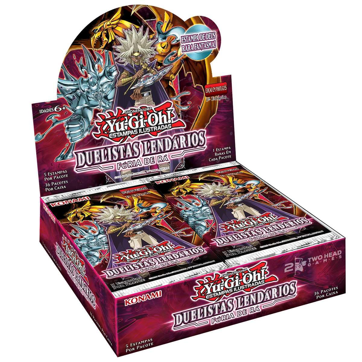 Konami Legendary Duelists: Rage of Ra Booster Box 1st Edition (36 Packs)