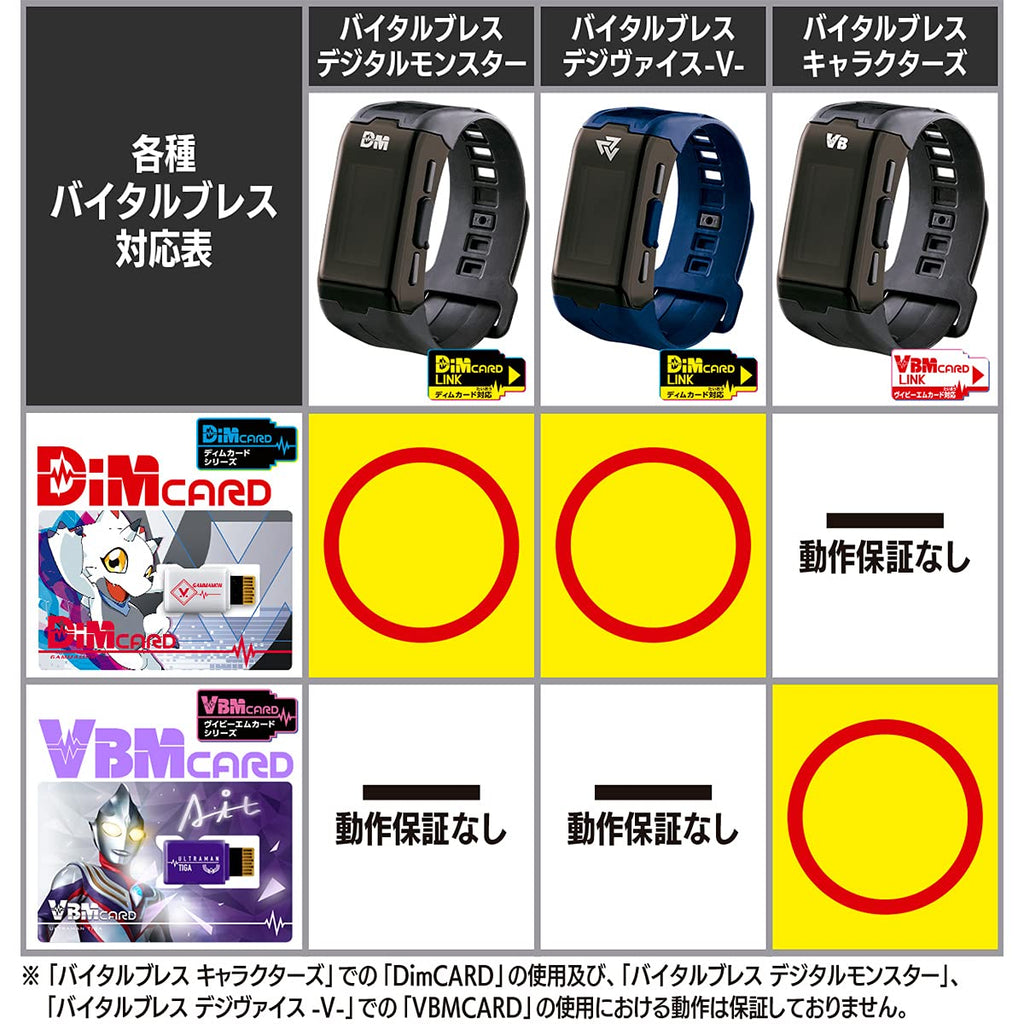 VBM Card Set Kamen Rider vol.2 Kamen Rider Ex-Aid Side: Ex-Aid & Side: Genm Vital Bracelet Characters Masked Rider