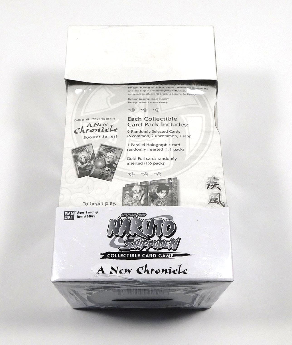 Naruto A New Chronicle TCG CCG Blister Booster Pack Box 15 Packs 10 Cards/Pack