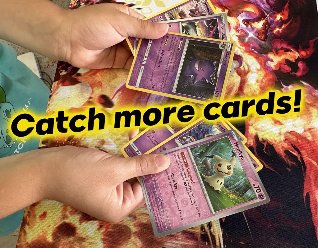 Pokémon Compatible 100 Card Lot with 3 Legendary Ultra Rare Cards Bundle- with Dan123yal Deck Box Included