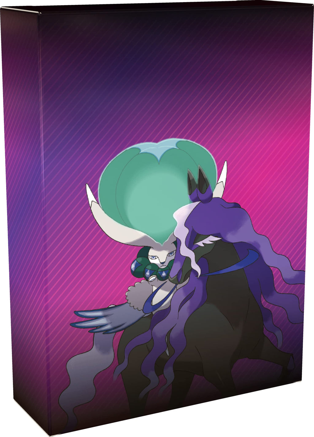 Pokémon TCG: Shadow Rider Calyrex VMAX League Battle Deck (60 Cards Ready to Play Deck, 3 Foil V Cards & 3 Foil VMAX Cards)