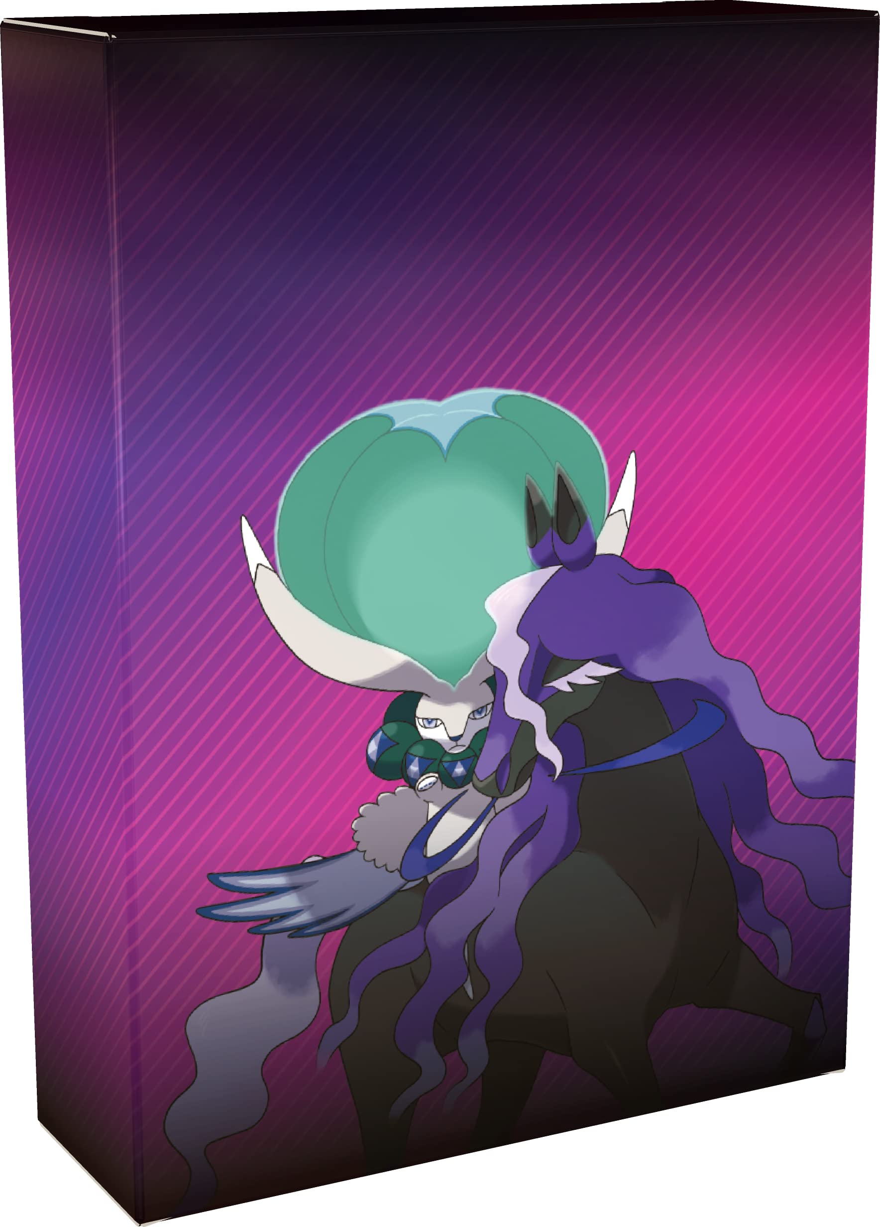 Pokémon TCG: Shadow Rider Calyrex VMAX League Battle Deck (60 Cards Ready to Play Deck, 3 Foil V Cards & 3 Foil VMAX Cards)