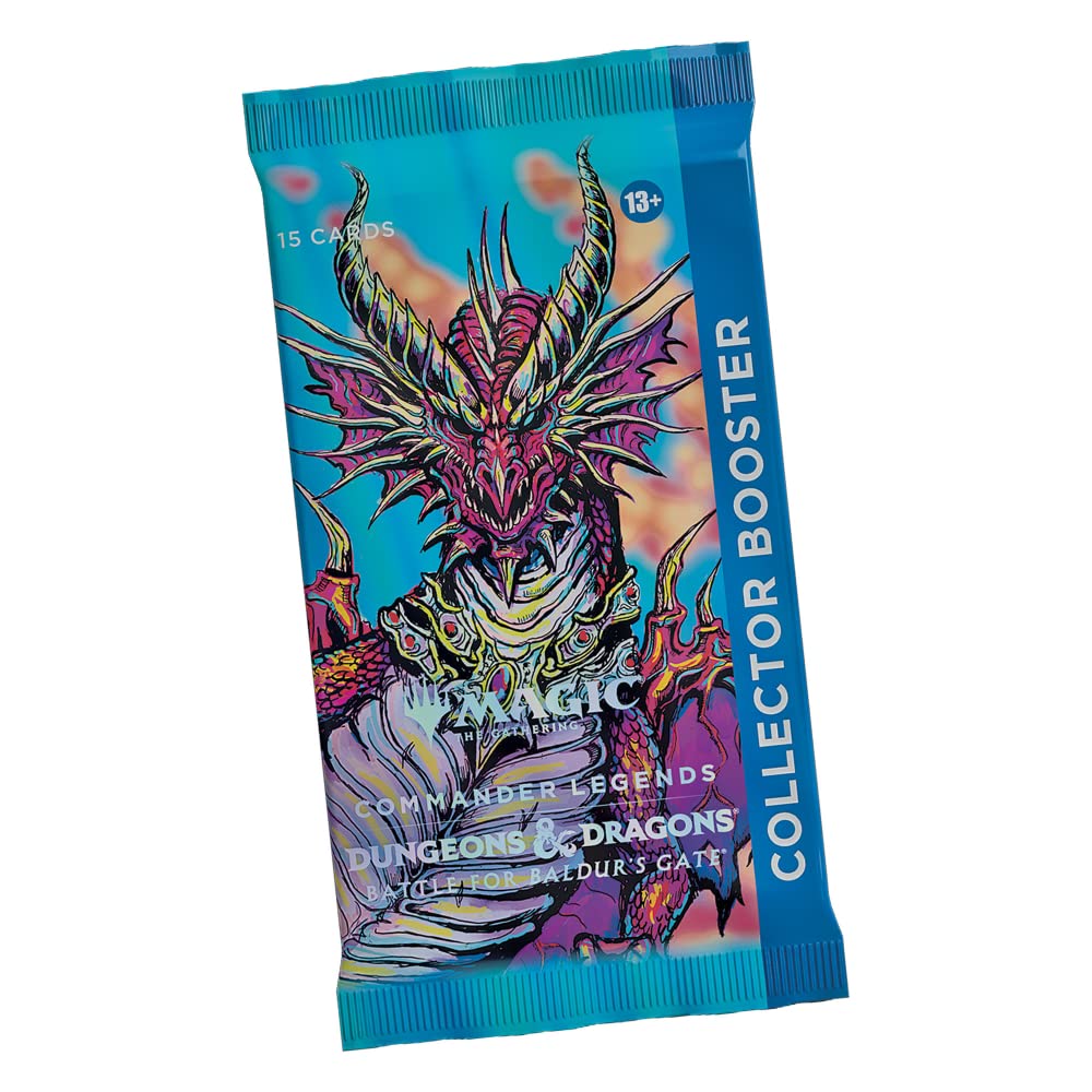 Magic: The Gathering Commander Legends: Battle for Baldur’s Gate Collector Booster | 15 Magic Cards