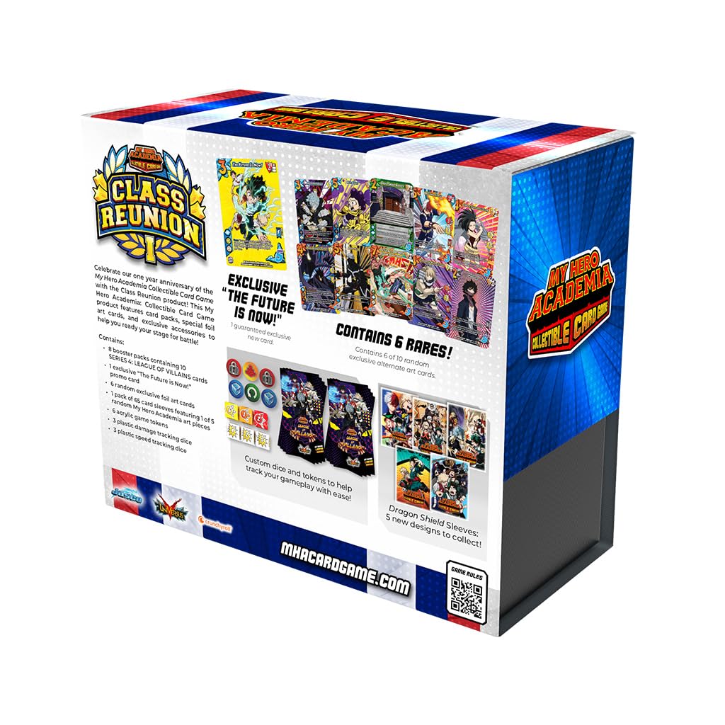 Jasco My Hero Academia Collectible Class Reunion Hobby Box Card Game
