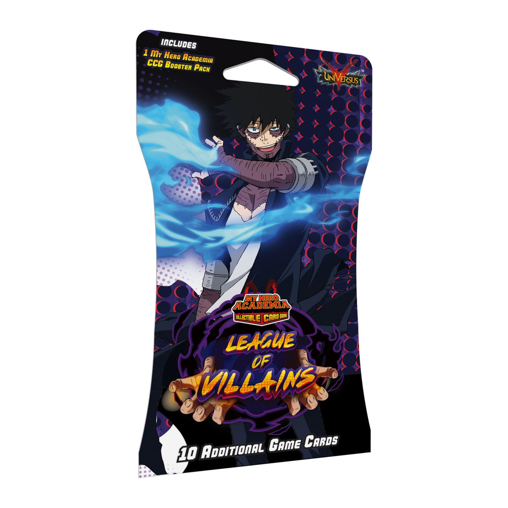My Hero Academia Collectible Card Game Set 4: League of Villains Booster Pack - Individual Expansion Pack with 10 Additional Game Cards