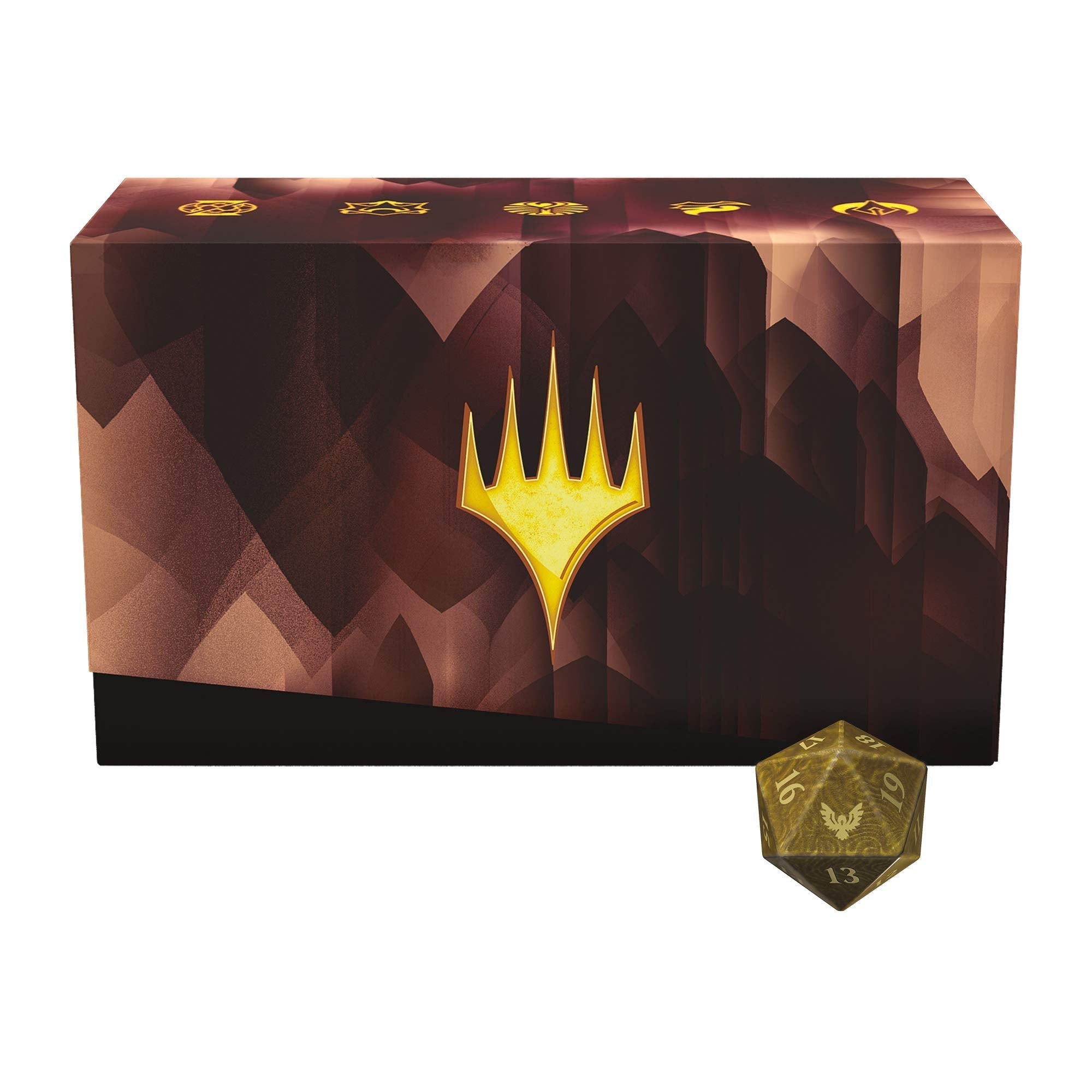 Magic The Gathering Strixhaven Bundle | 10 Draft Boosters (150 Magic Cards) + Accessories, Brown