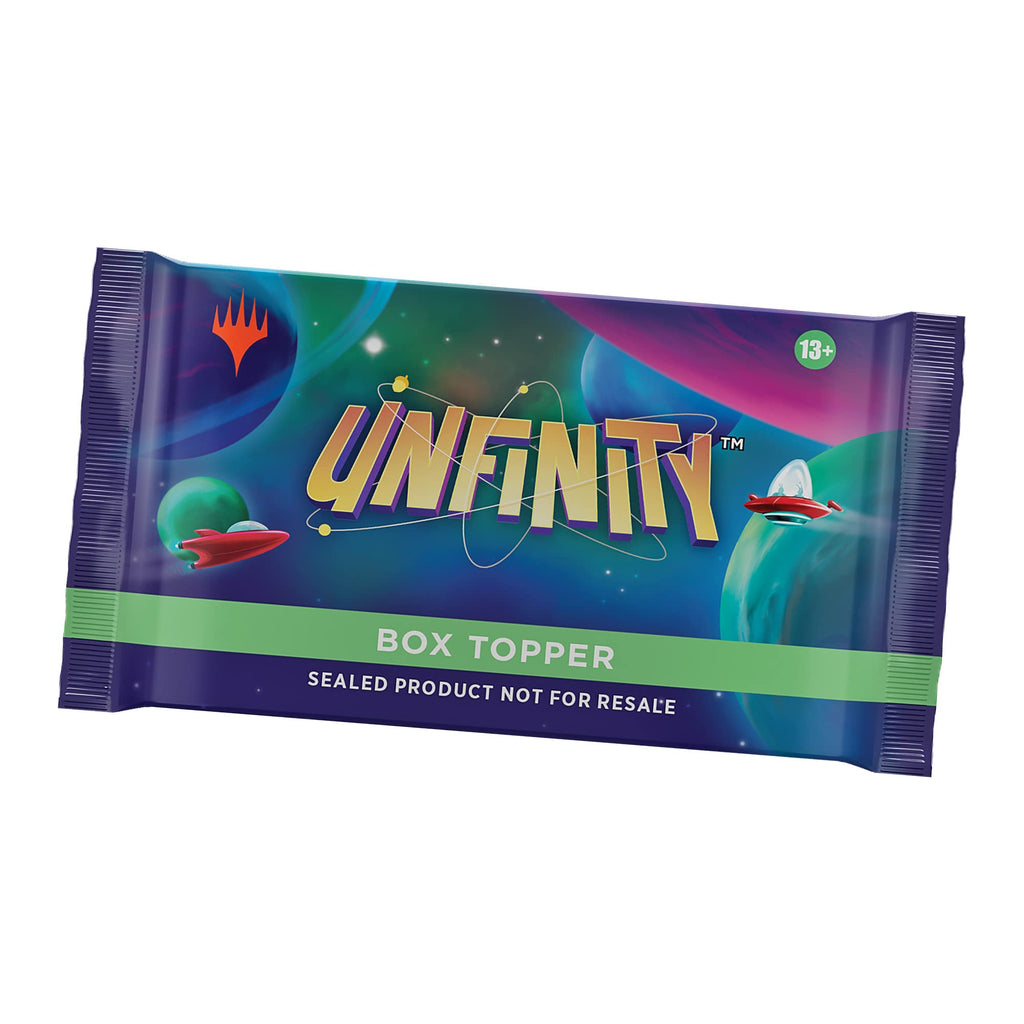 Wizards of the Coast Unfinity Collector Booster Box | 12 Packs + Box Topper (181 Magic Cards)