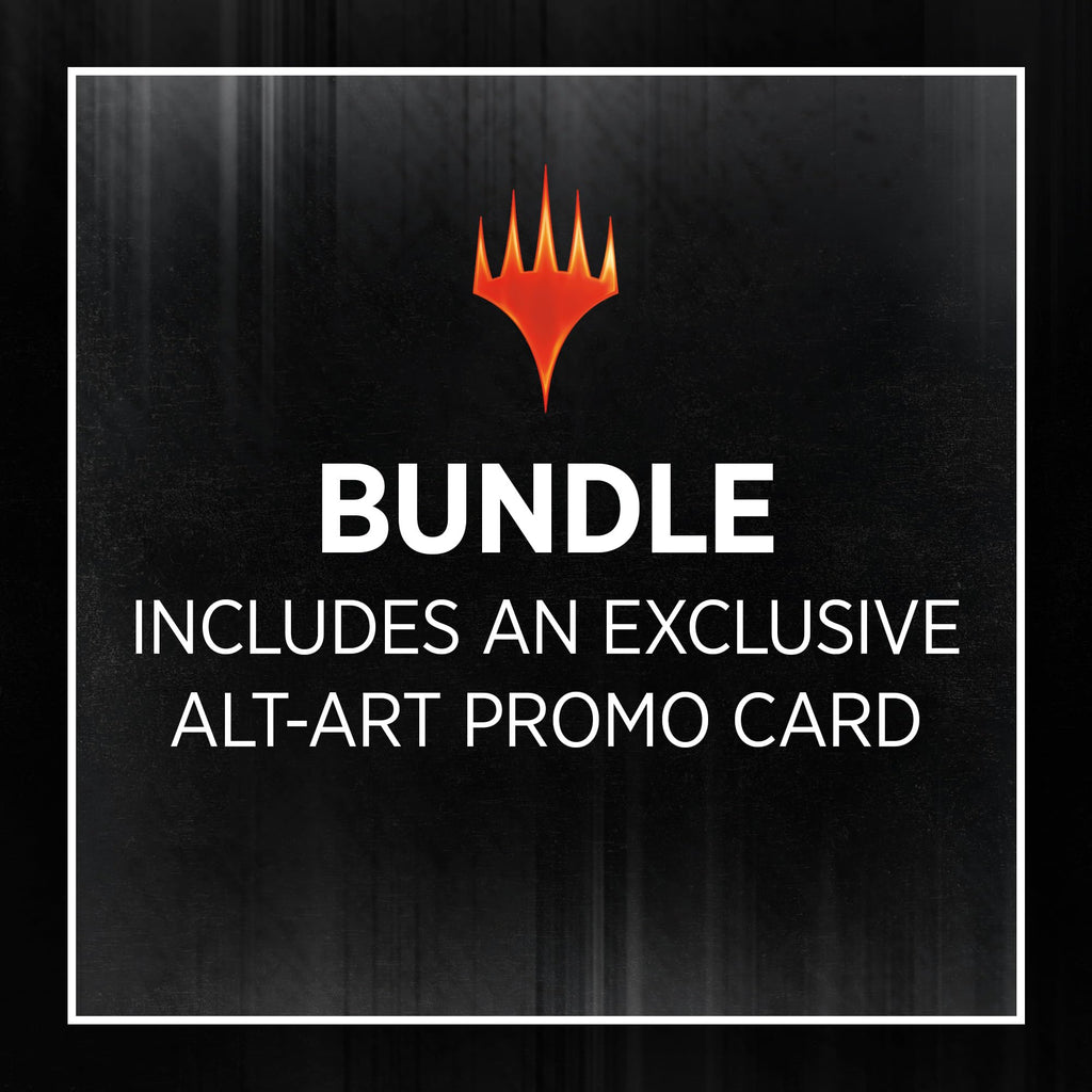 Magic: The Gathering Murders at Karlov Manor Bundle - 9 Play Boosters, 30 Land Cards + Exclusive Accessories