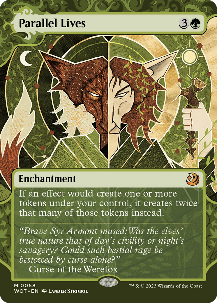 FOIL Parallel Lives (WOT-058) - Wilds of Eldraine: Enchanting Tales - Magic The Gathering