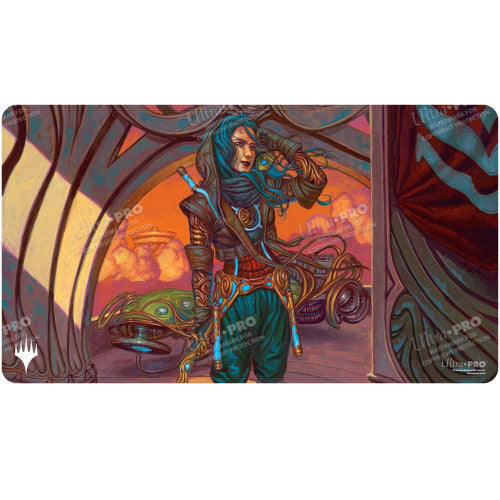 Ultra Pro Magic MTG Aetherdrift Playmat Borderless Racer 1