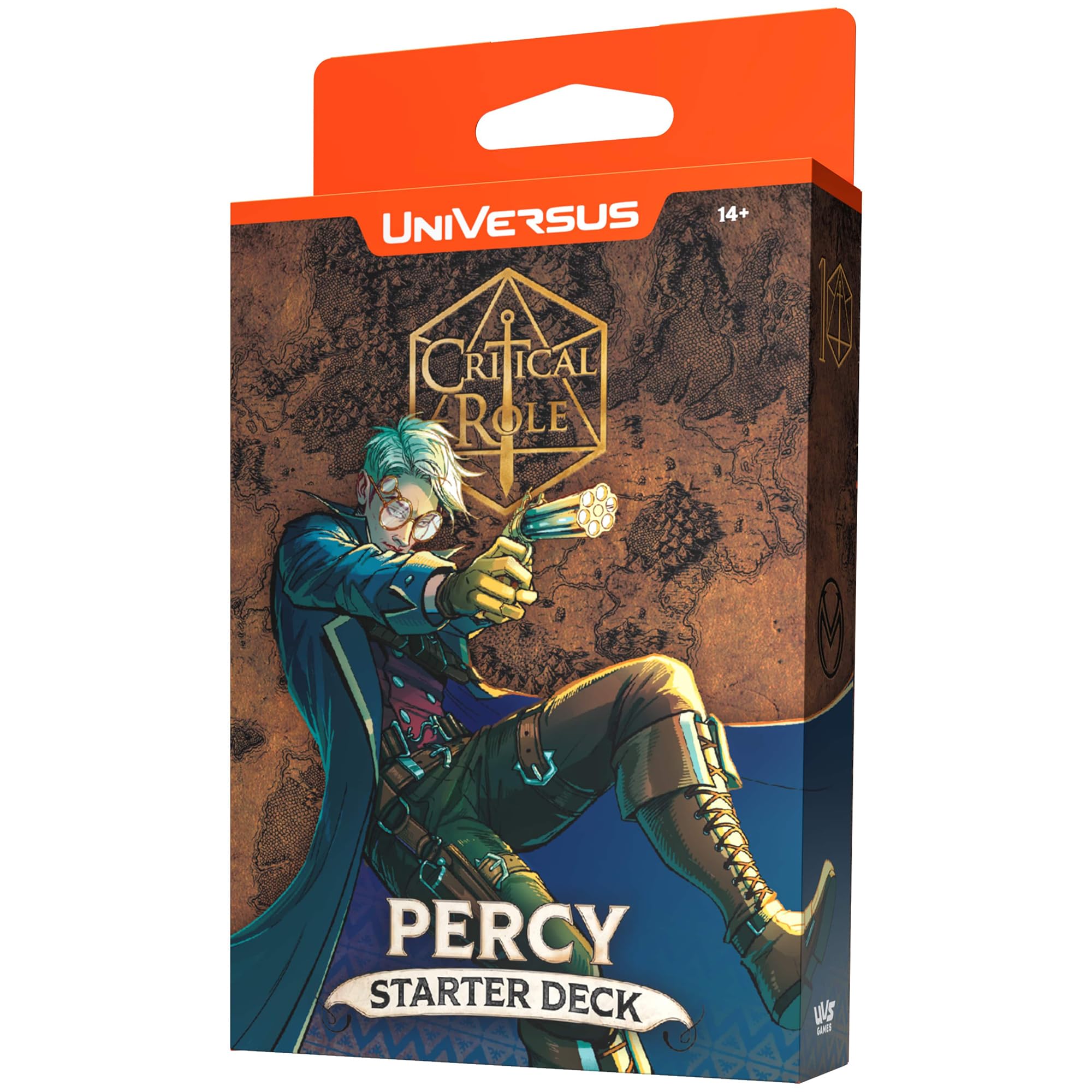 UniVersus: Critical Role: Heroes of Exandria - Percy Starter Deck - Ready to Play Character Deck, Deck-Building Battle Collectible Card Game, Licensed