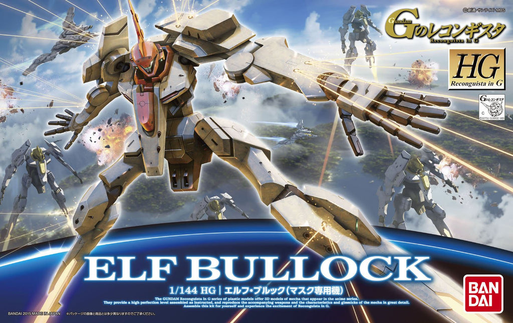 BANDAI Hobby HG G-Reco 1/144 Elf Bullock (Mask Custom) Model Kit
