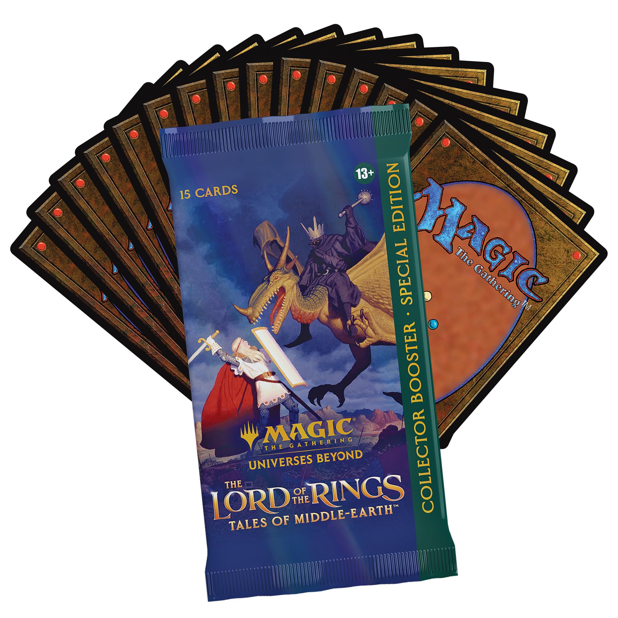 Magic: The Gathering The Lord of The Rings: Tales of Middle-Earth Special Edition Collector Booster Box - 12 Packs (Collectible Fantasy Card Game), Multicolor