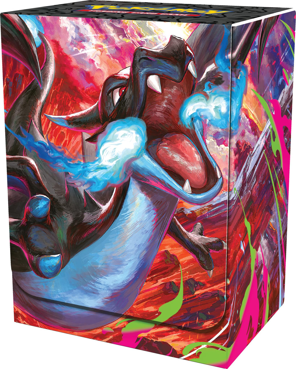 Pokémon: GCC Pokémon Ultra Premium Mega Charizard X-ex Collection (Two Holographic Promo Cards, 18 Expansion Packs & Premium Accessories)