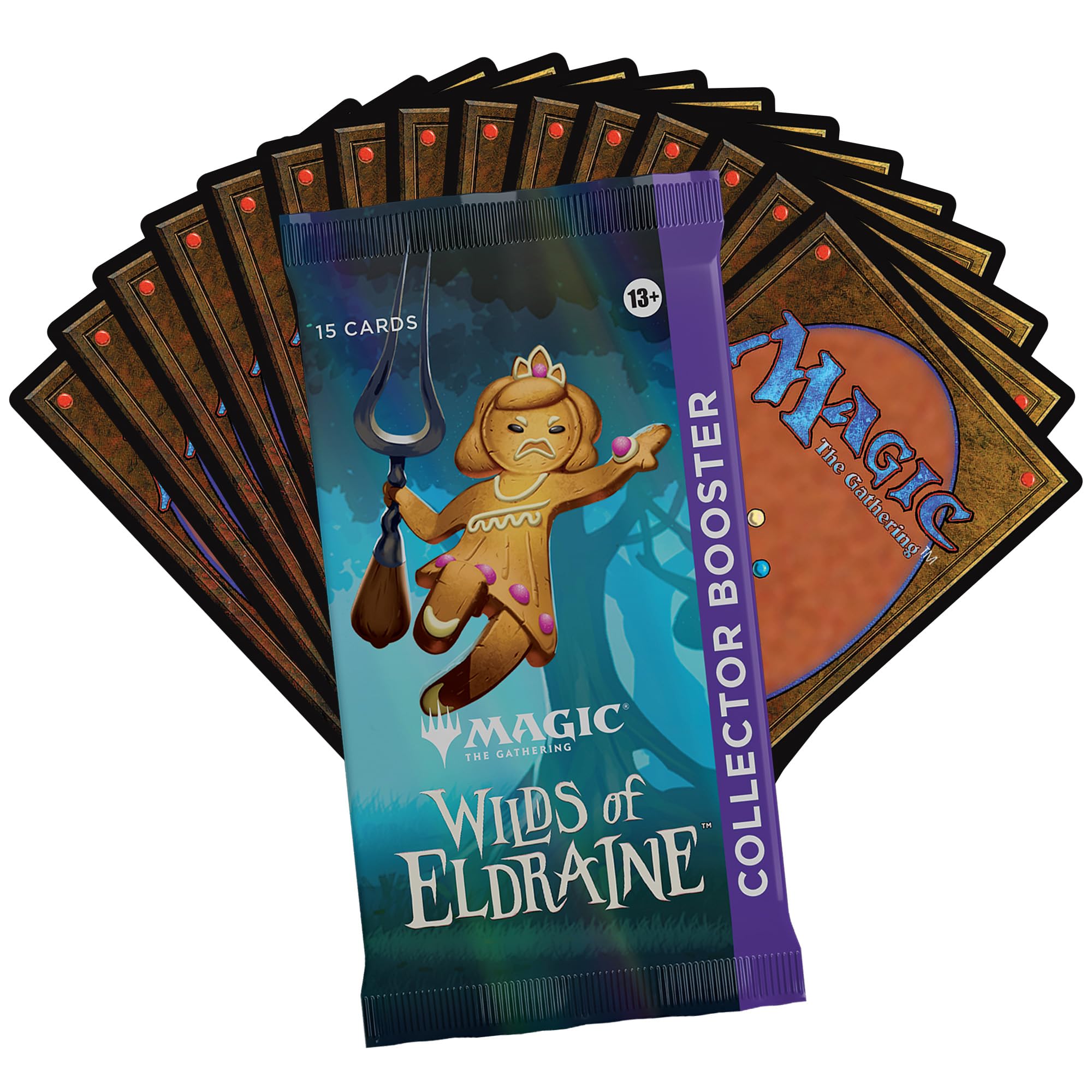 Magic: The Gathering Wilds of Eldraine Collector Booster (15 Magic Cards)