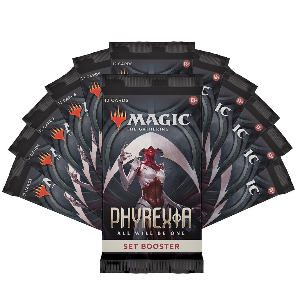Magic Phyrexia: All Will Be One Bundle: Compleat Edition 1 Compleat Edition Booster, 12 Set Boosters, and Exclusive Accessories, Multicolor, D20100000