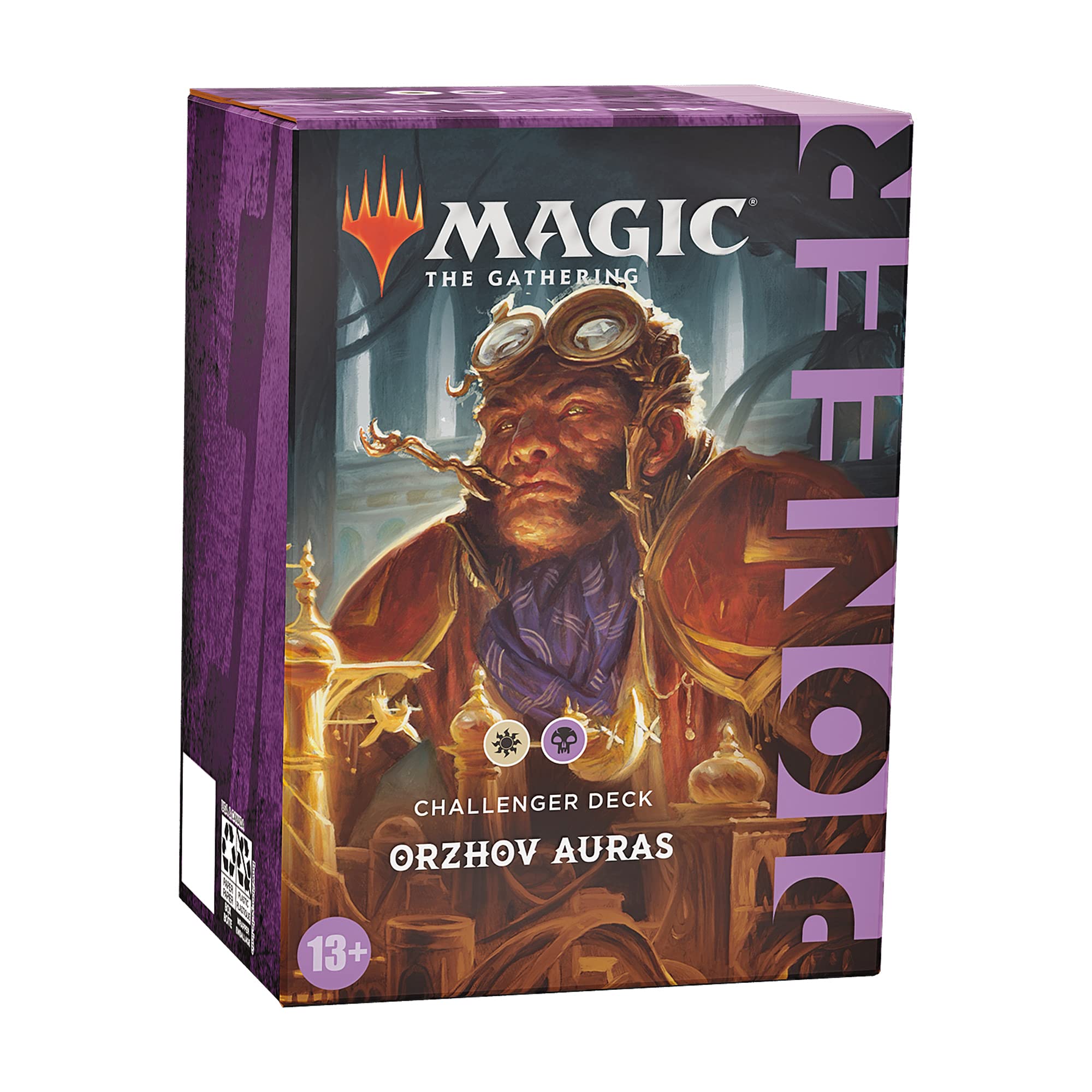 Magic: The Gathering Pioneer Challenger Decks 2021 – Orzhov Auras (White-Black), ages 13+ years