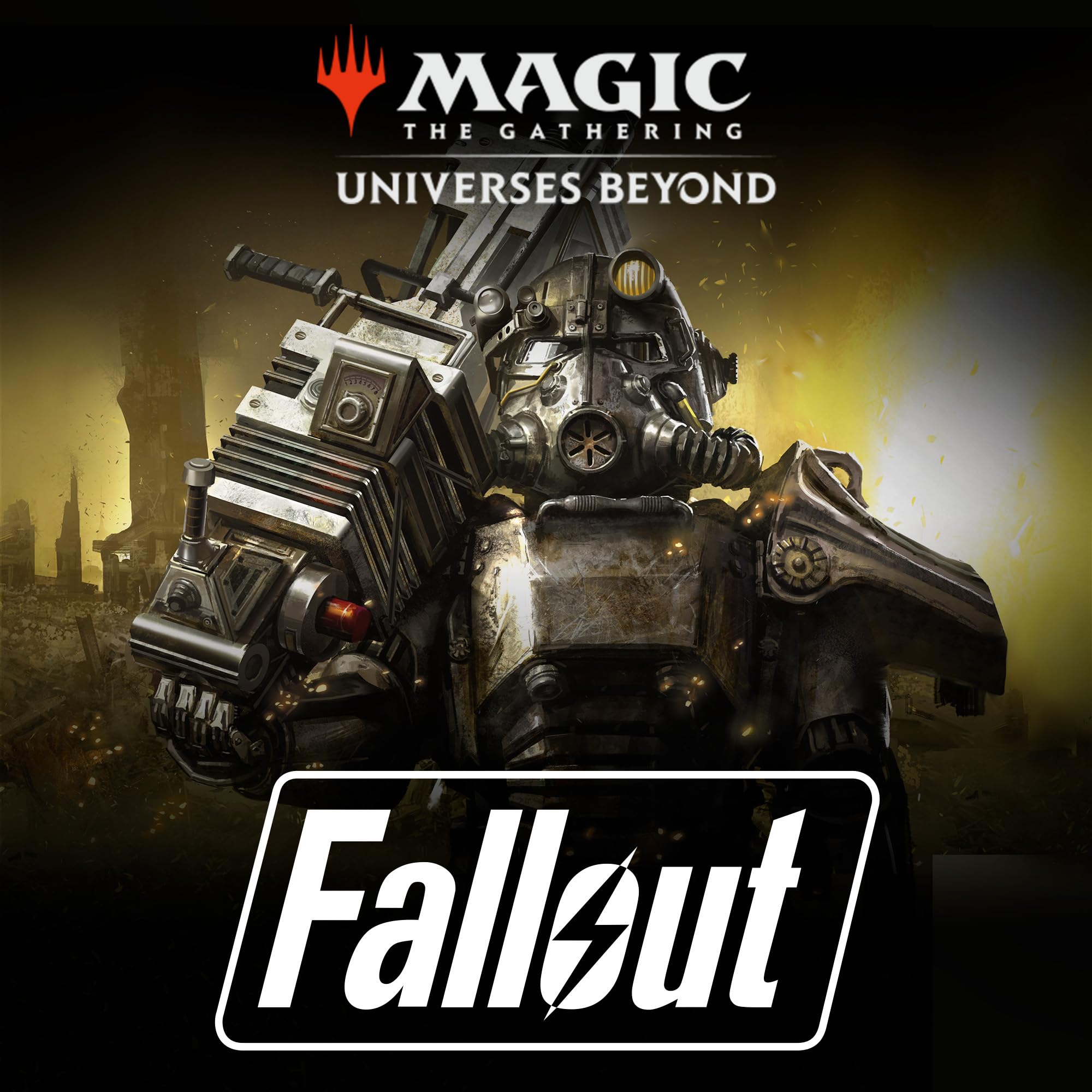 Magic: The Gathering Fallout Commander Deck - Scrappy Survivors (100-Card Deck, 2-Card Collector Booster Sample Pack + Accessories)