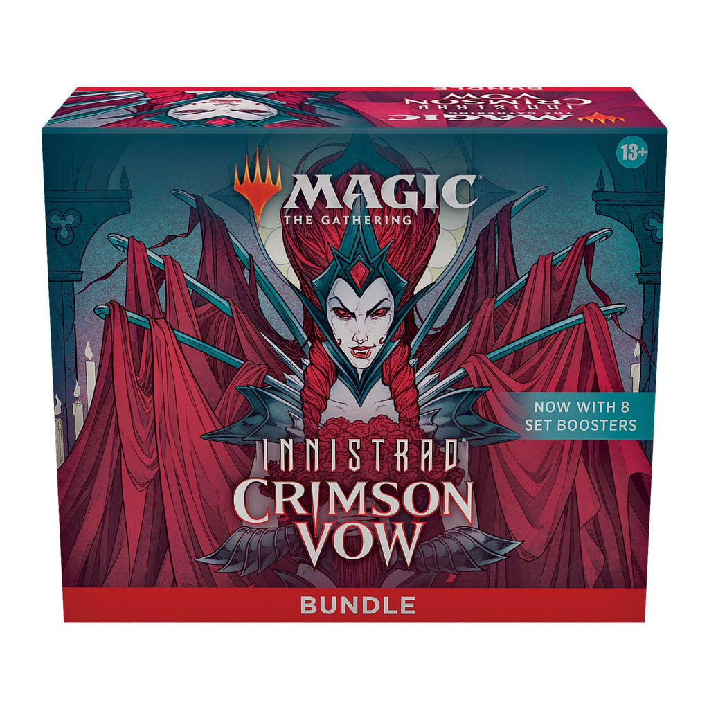 Magic: The Gathering Innistrad: Crimson Vow Bundle | 8 Set Boosters + Accessories