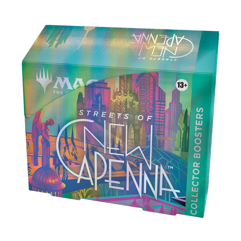 Magic: The Gathering Streets of New Capenna Collector Booster Box | 12 Packs + 1 Box Topper (181 Magic Cards)