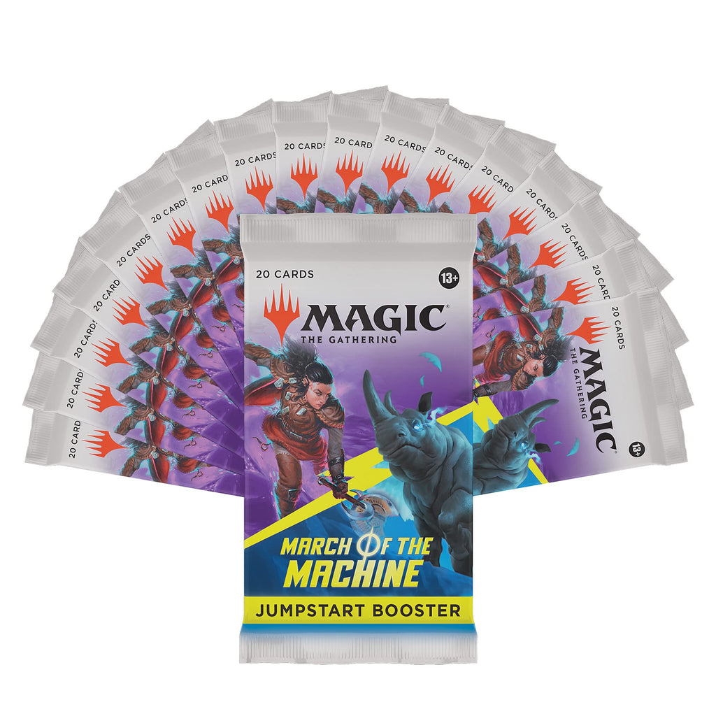 Magic: The Gathering March of the Machine Jumpstart Booster Box | 18 Packs (360 Magic Cards)