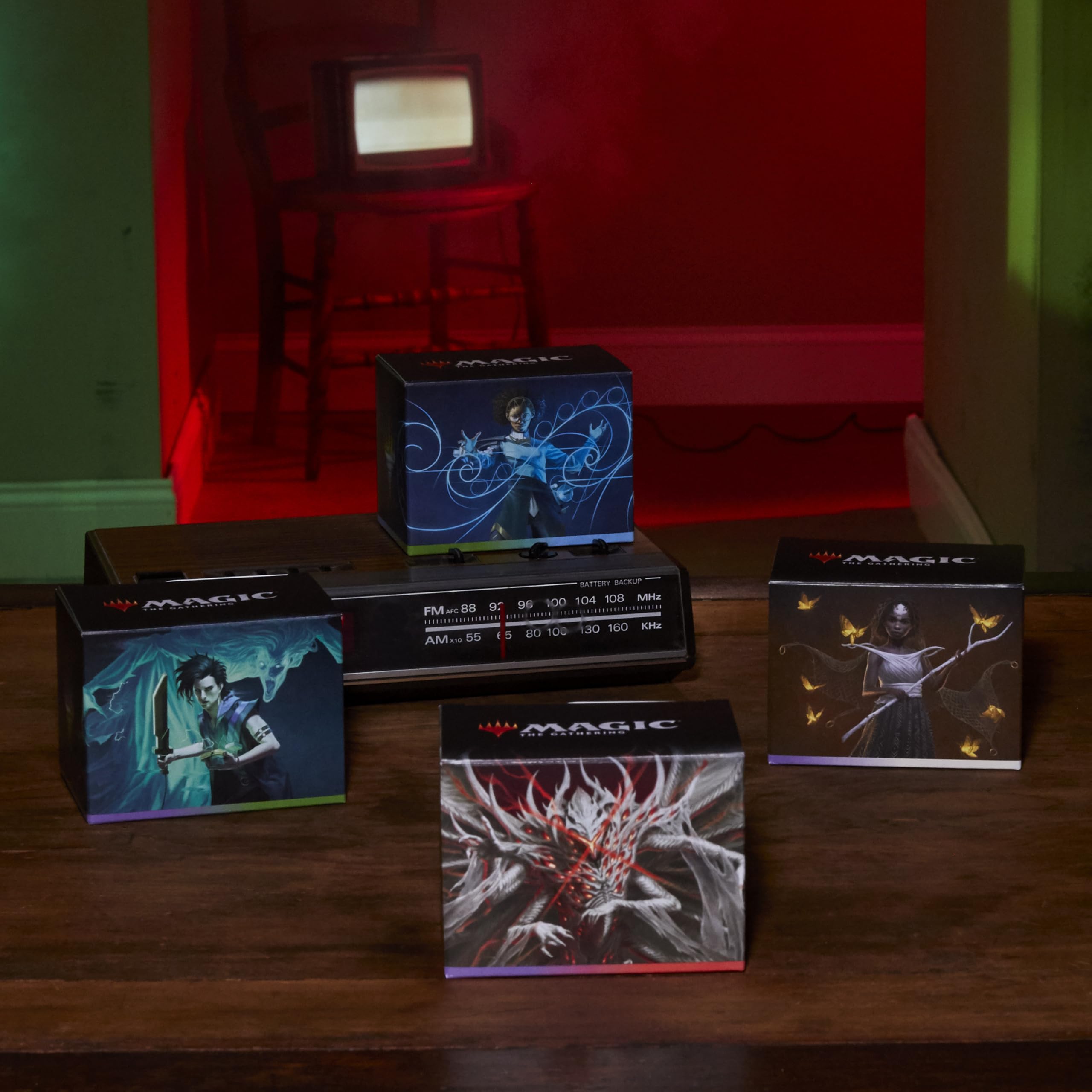 Magic: The Gathering Duskmourn: House of Horror Commander Deck Bundle - Includes All 4 Decks