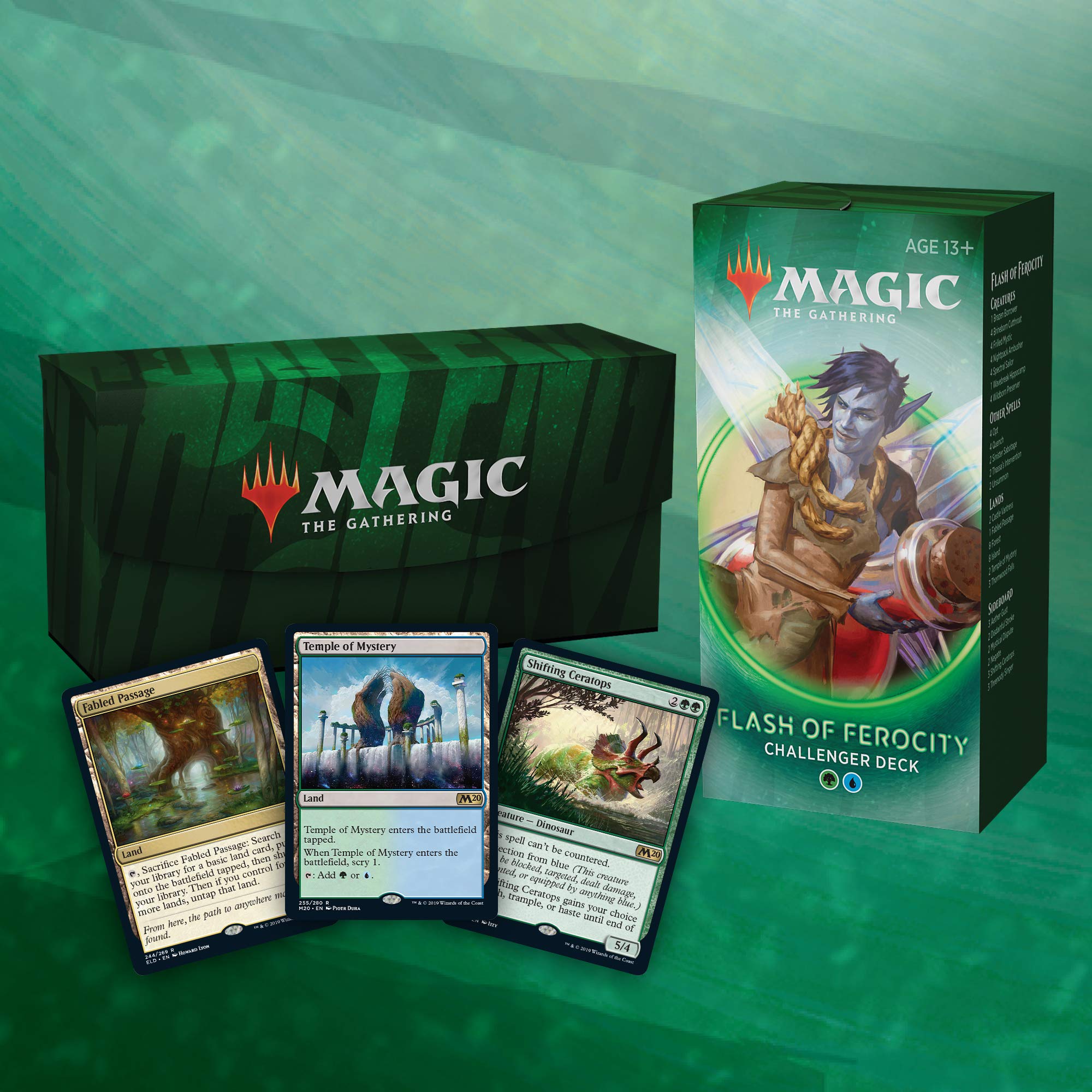 Flash of Ferocity Deck | Magic: The Gathering Challenger Deck 2020 |Tournament-Ready | 75 Cards + Tokens