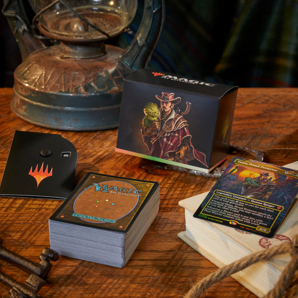 Magic: The Gathering Outlaws of Thunder Junction Commander Deck Bundle - Includes All 4 Decks (Quick Draw, Desert Bloom, Grand Larceny, and Most Wanted)