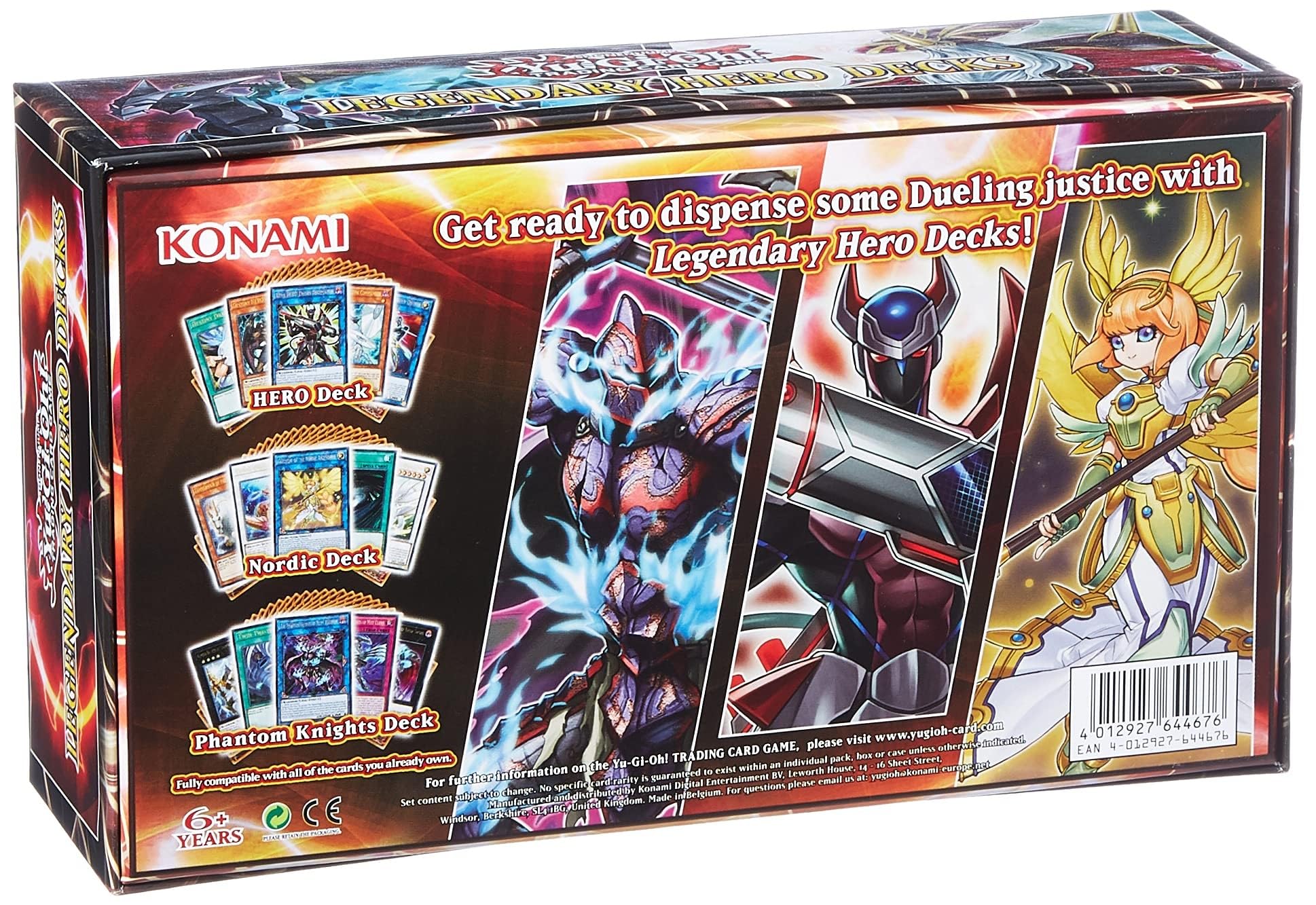 Yugioh Legendary Hero Decks Trading Card Game