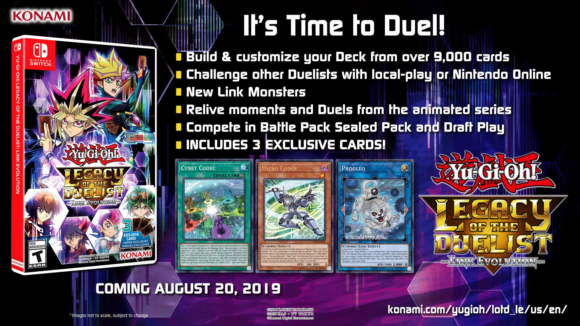 Konami Yu-Gi-Oh! Legacy of The Duelist Nintendo Switch