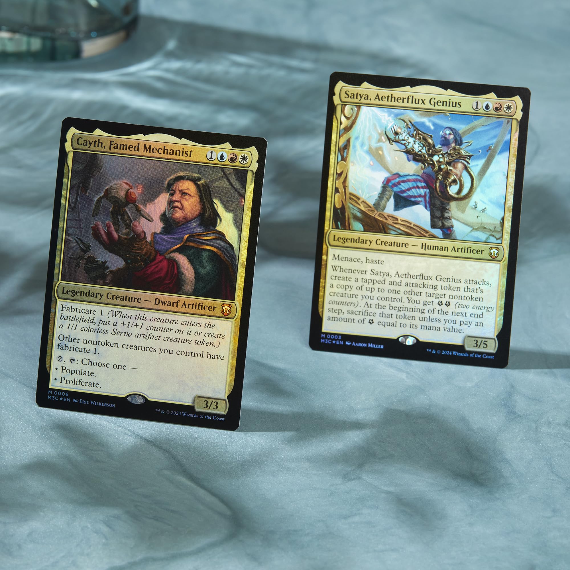 Magic: The Gathering Modern Horizons 3 Commander Deck - Creative Energy (100-Card Deck, 2-Card Collector Booster Sample Pack + Accessories)