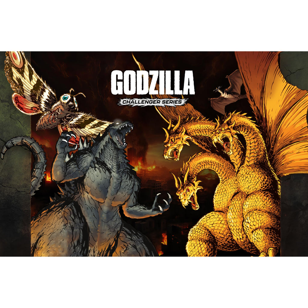 UniVersus Godzilla Challenger Series - Godzilla & Mothra Deck - 2 Character Decks, Ready to Play, Deck Building Card Game, Licensed, UVS Games