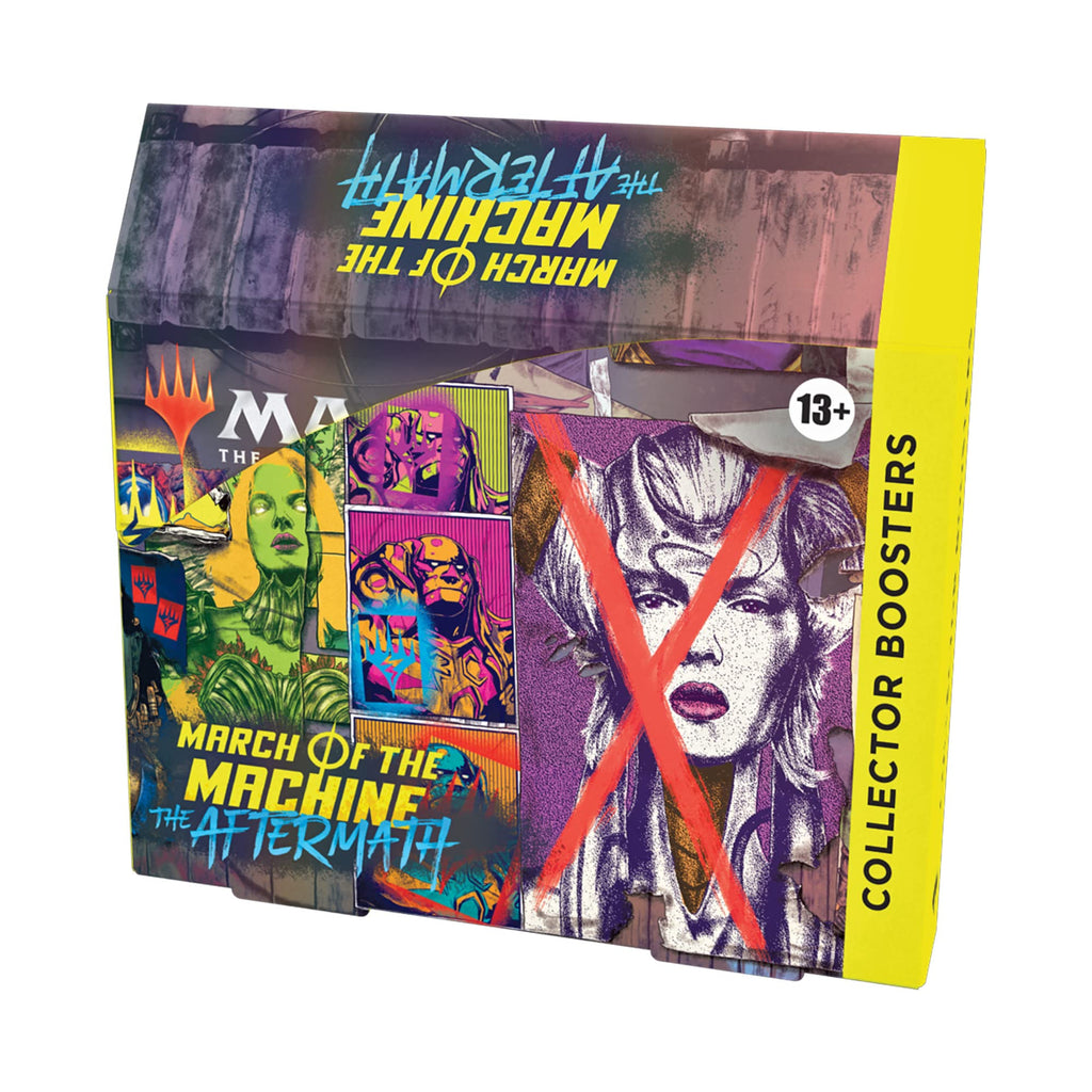 Magic: The Gathering March of the Machine: The Aftermath Collector Booster Box | 12 Packs (72 Magic Cards)