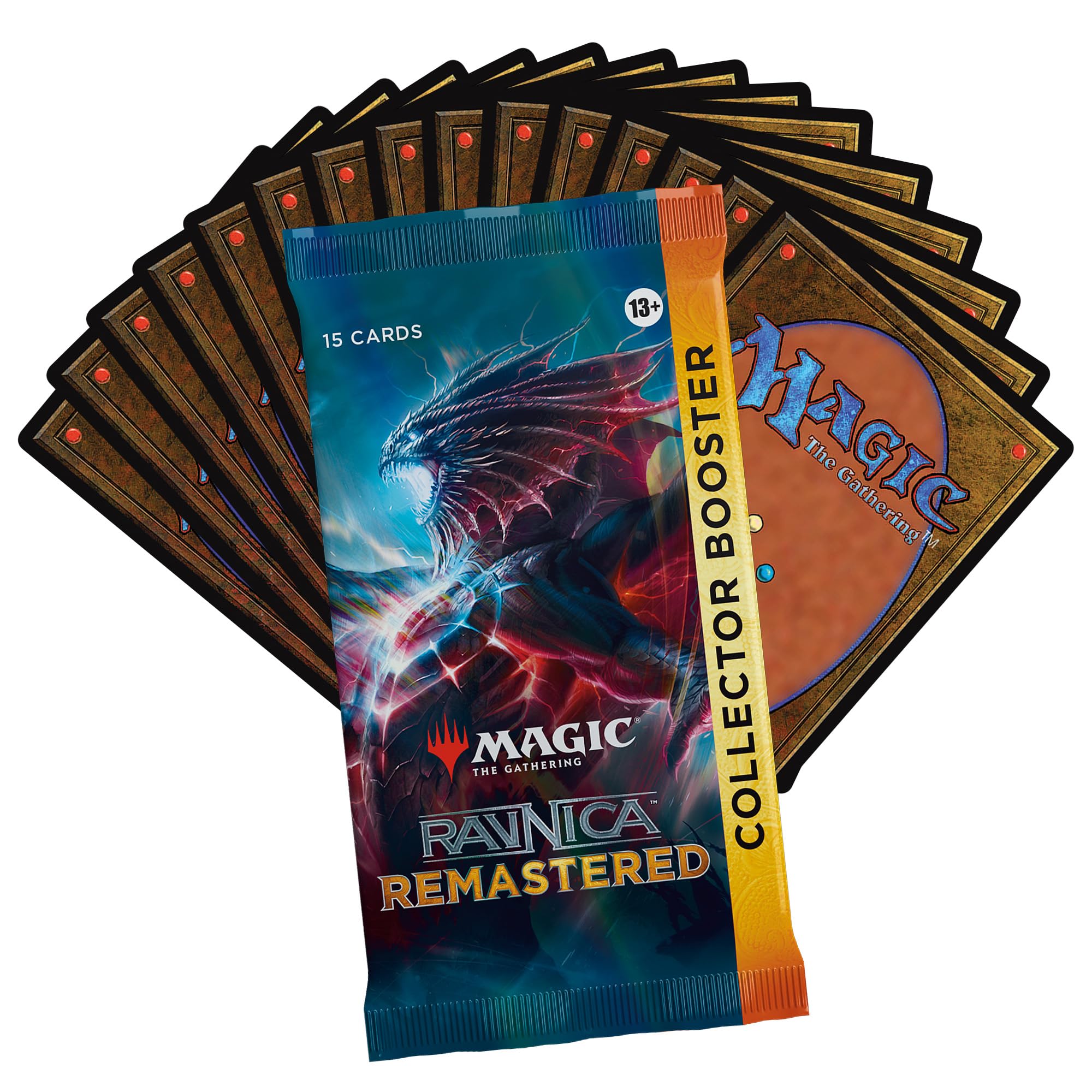 Magic: The Gathering Ravnica Remastered Collector Booster (15 Magic Cards)