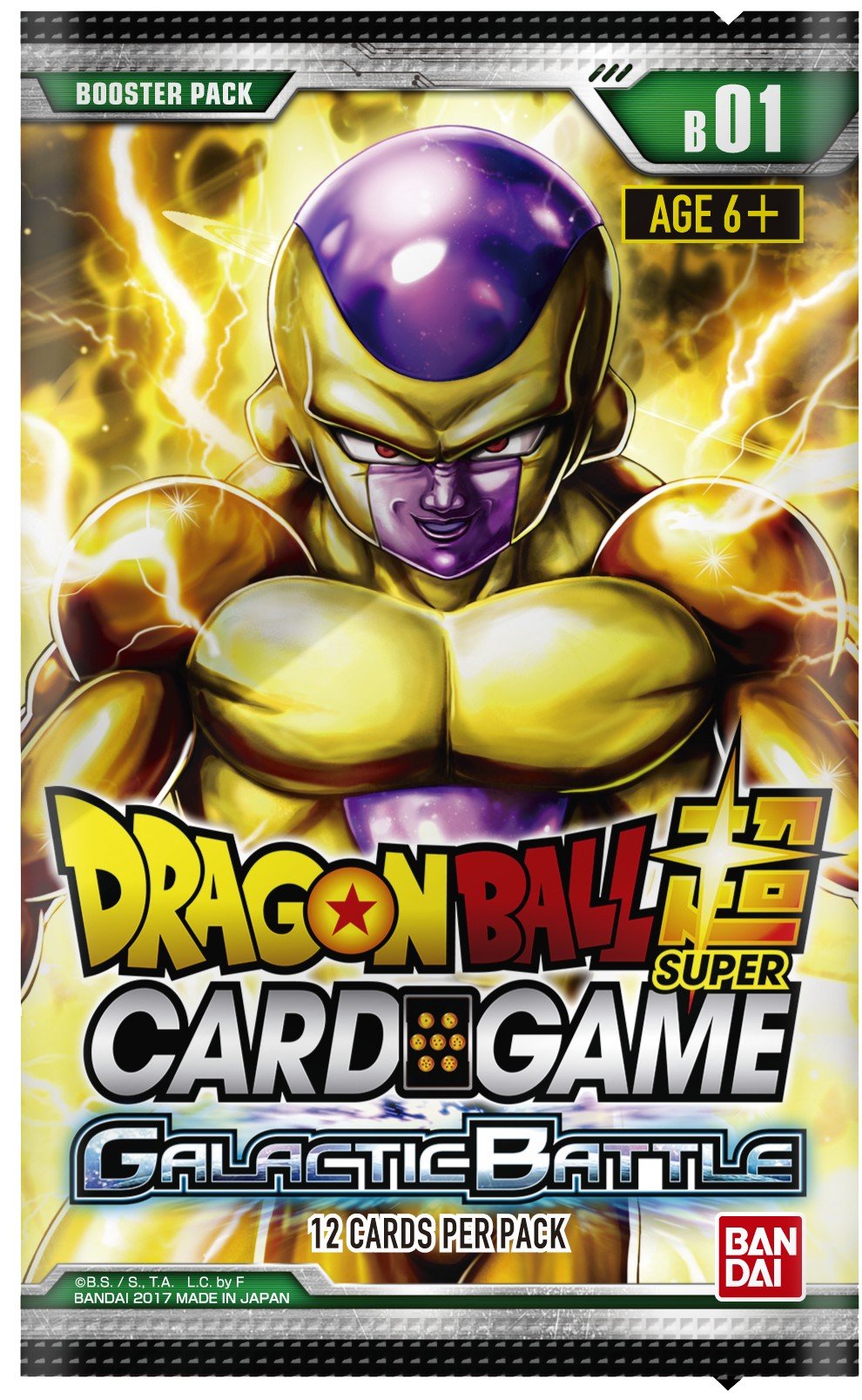 Dragon Ball Super Trading Card Game Series 1 Galactic Battle Booster Box DBS-B01 [24 Packs]