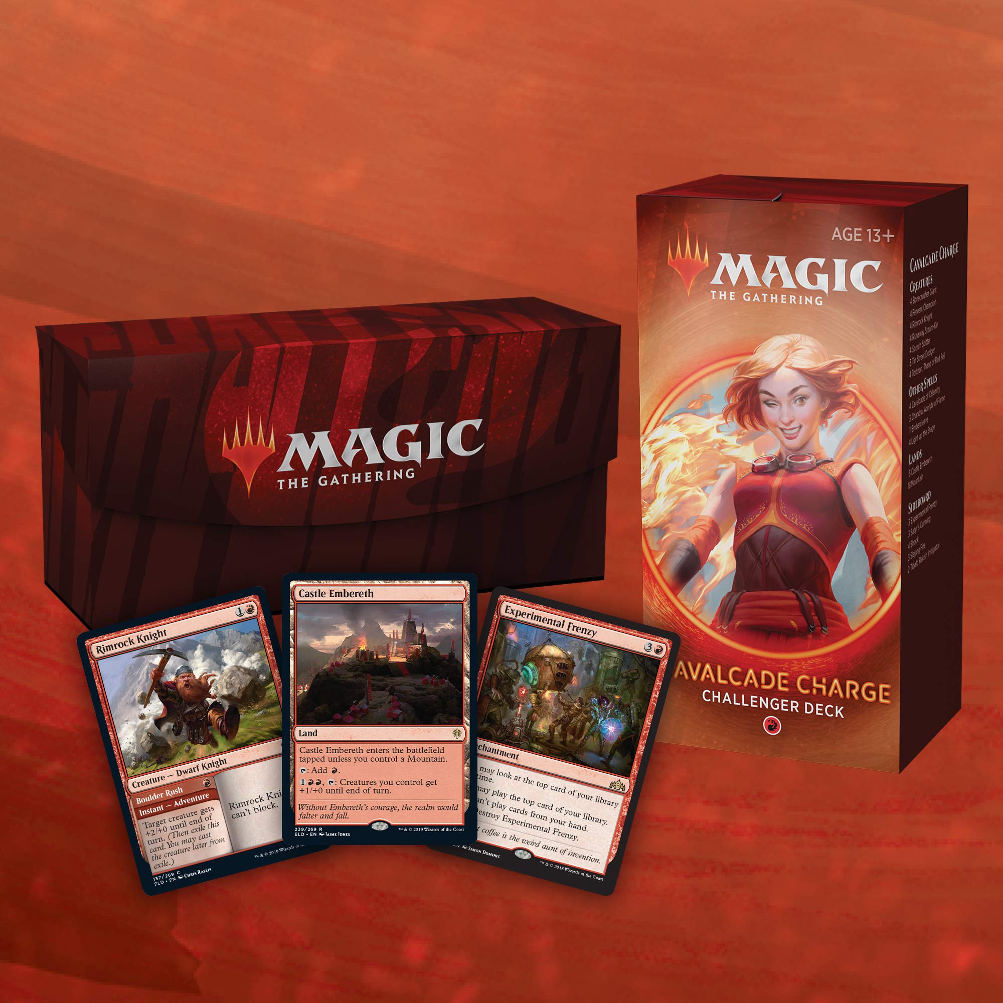 Cavalcade Charge Deck | Magic: The Gathering Challenger Deck 2020 | Tournament-Ready | 75 Cards + Tokens