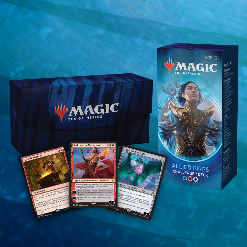 Allied Fires Deck | Magic: The Gathering Challenger Deck 2020 | Tournament-Ready | 75 Cards + Tokens