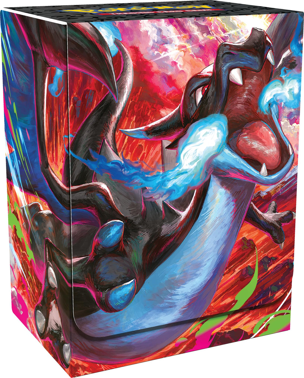 Pokémon: GCC Pokémon Ultra Premium Mega Charizard X-ex Collection (Two Holographic Promo Cards, 18 Expansion Packs & Premium Accessories)
