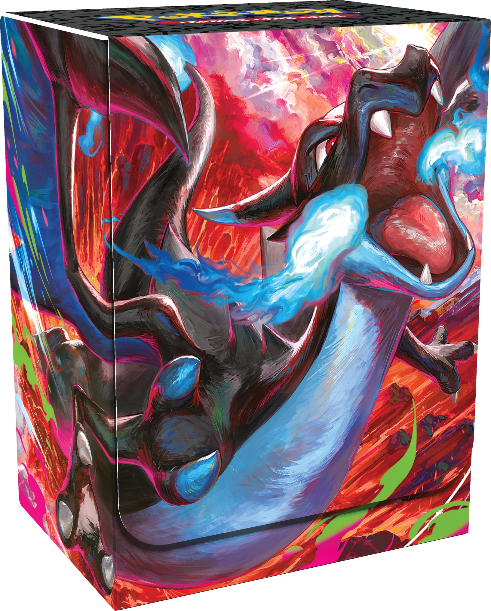 Pokémon: GCC Pokémon Ultra Premium Mega Charizard X-ex Collection (Two Holographic Promo Cards, 18 Expansion Packs & Premium Accessories)