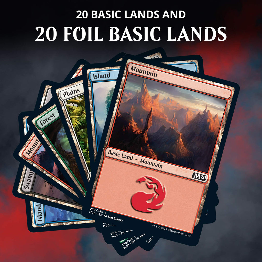 Magic: The Gathering Core Set 2020 (M20) Bundle | 10 Booster Packs | Accessories | Factory Sealed