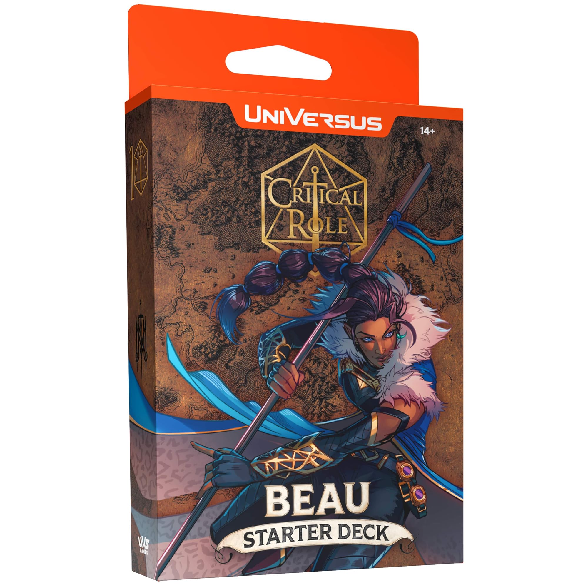 UniVersus: Critical Role: Heroes of Exandria - Beau Starter Deck - Ready to Play Character Deck, Deck-Building Battle Collectible Card Game, Licensed
