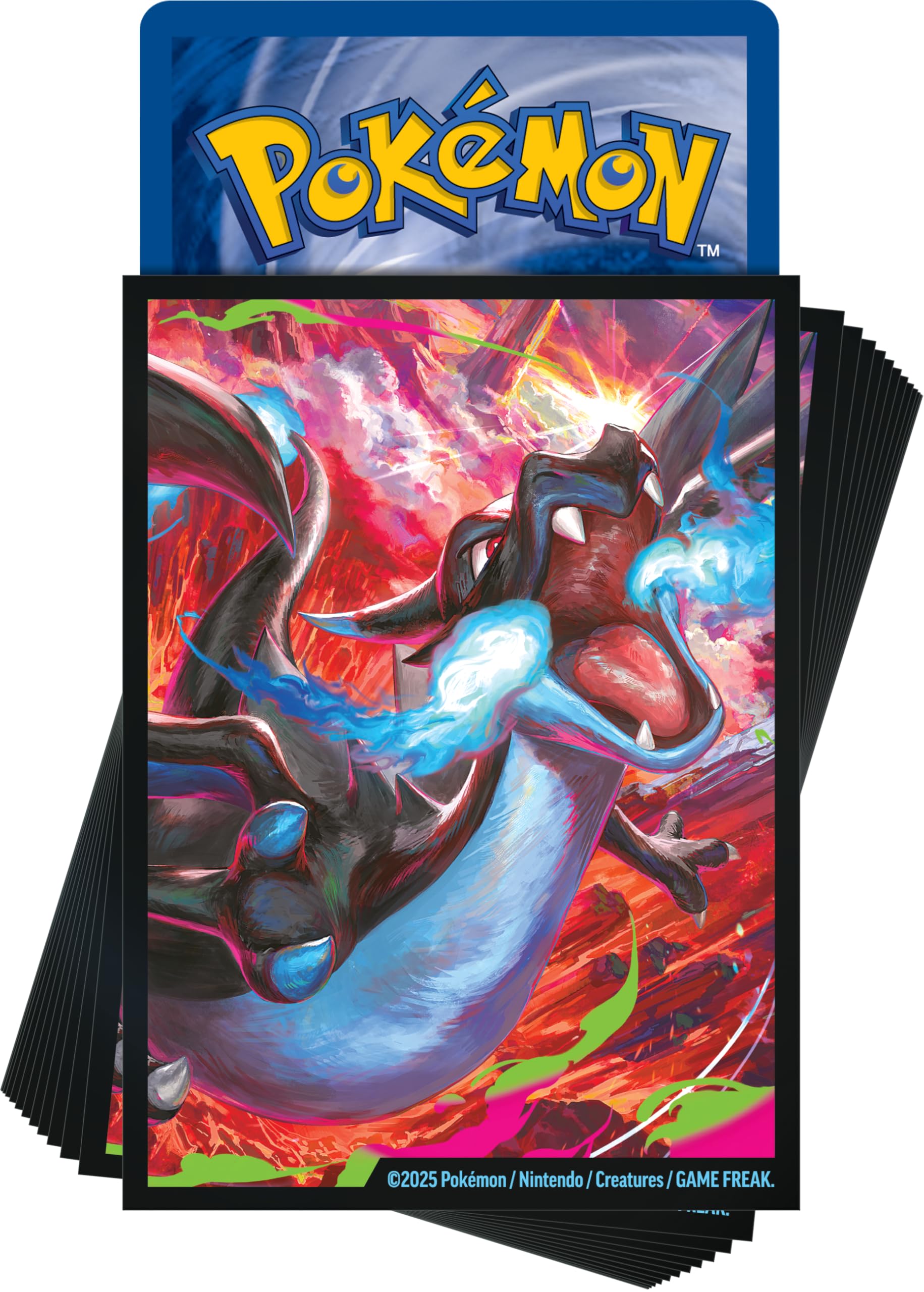 Pokémon: GCC Pokémon Ultra Premium Mega Charizard X-ex Collection (Two Holographic Promo Cards, 18 Expansion Packs & Premium Accessories)