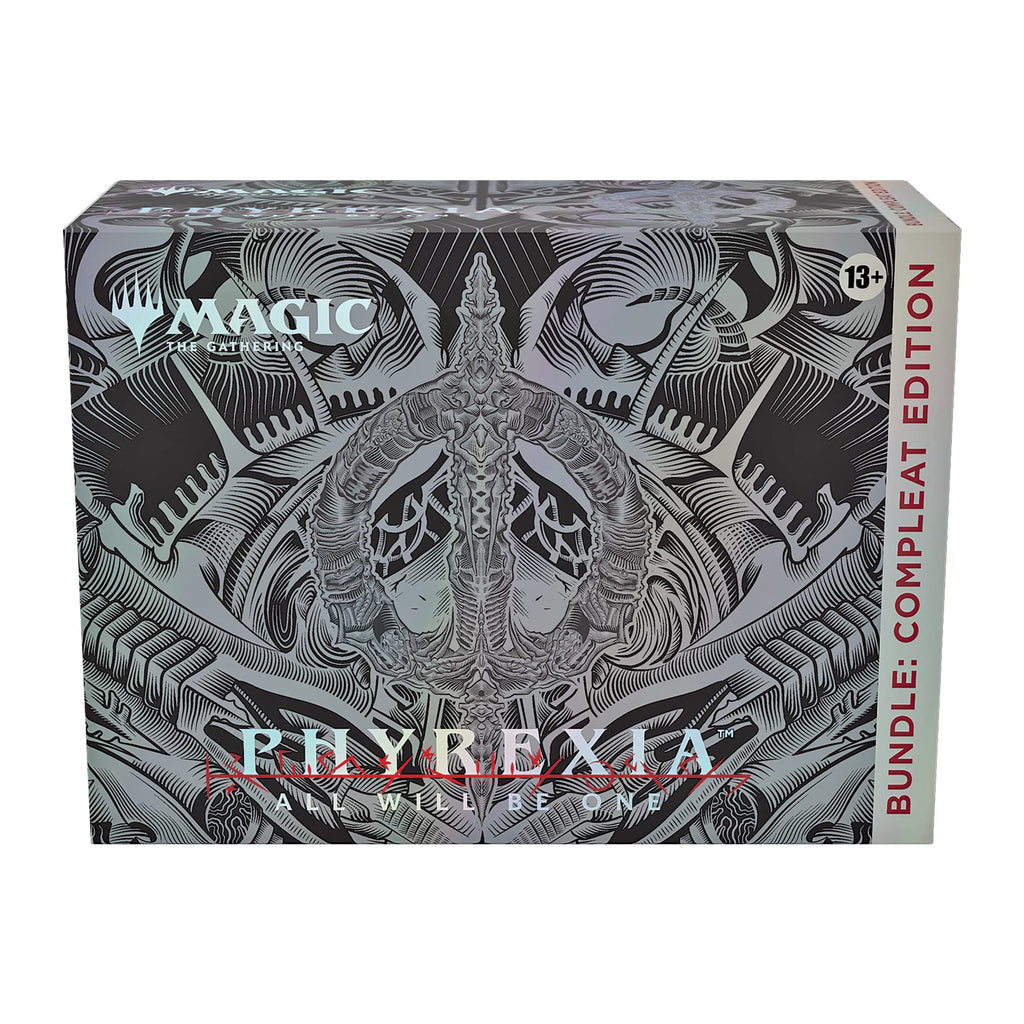 Magic Phyrexia: All Will Be One Bundle: Compleat Edition 1 Compleat Edition Booster, 12 Set Boosters, and Exclusive Accessories, Multicolor, D20100000