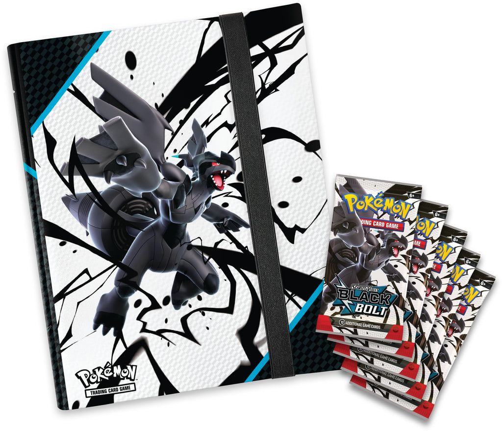 Pokemon TCG Scarlet & Violet 10.5 Black Bolt Binder Box