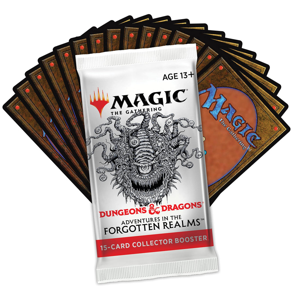 Magic: The Gathering Adventures in The Forgotten Realms Collector Booster | 15 Magic Cards