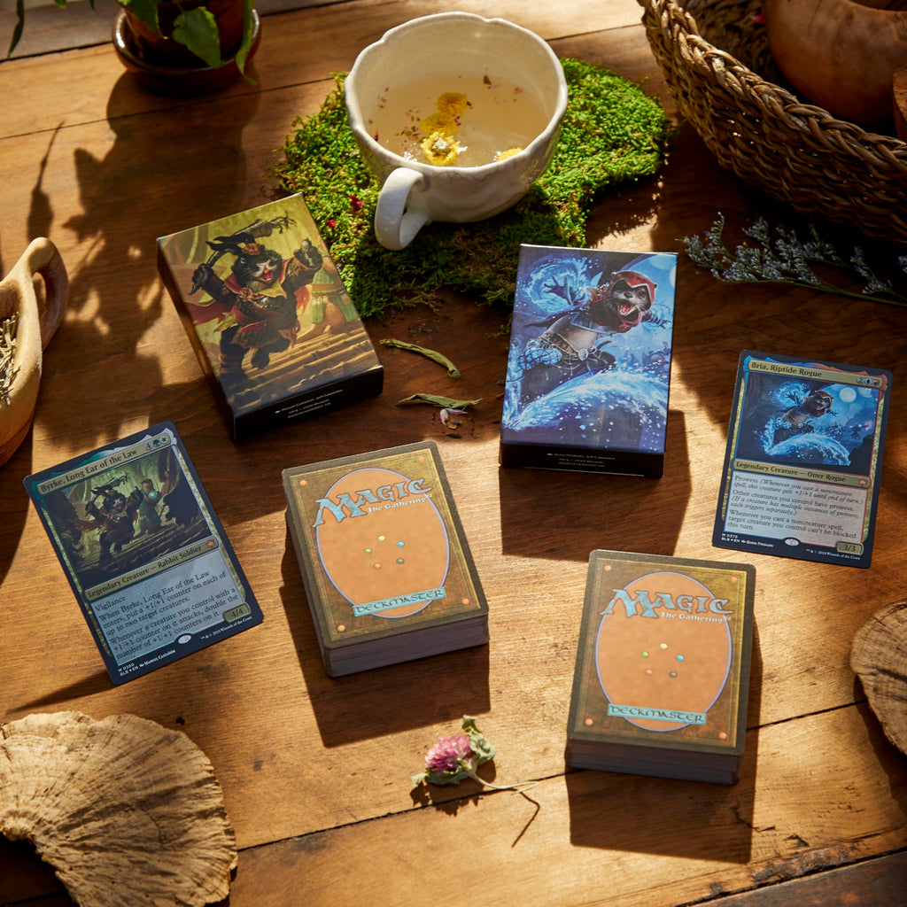 Magic: The Gathering - Bloomburrow Starter Kit | Learn to Play Magic with 2 Bloomburrow-Themed Decks | 2 Player Collectible Card Game for Ages 13+