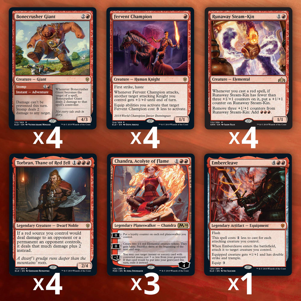 Cavalcade Charge Deck | Magic: The Gathering Challenger Deck 2020 | Tournament-Ready | 75 Cards + Tokens
