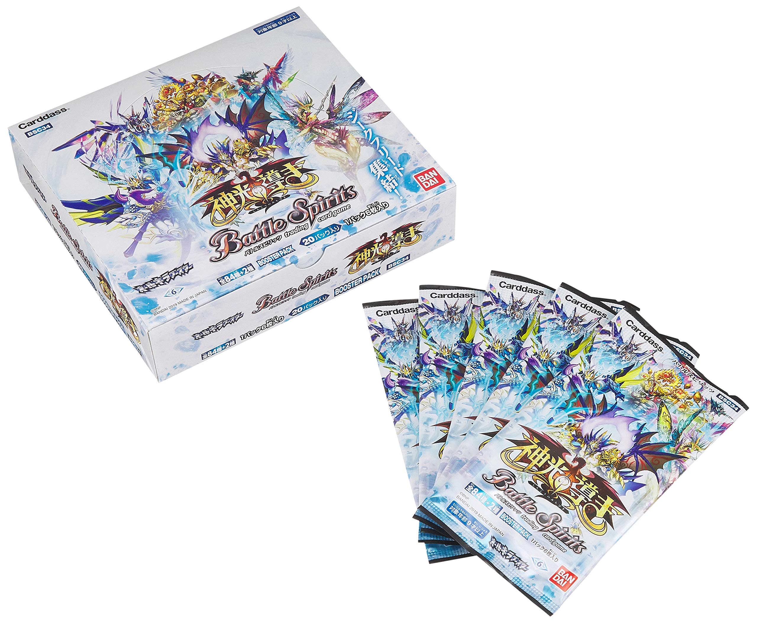 Battle Spirits Arkyra Booster Guide of Kamiko Booster Pack BSC34 Box