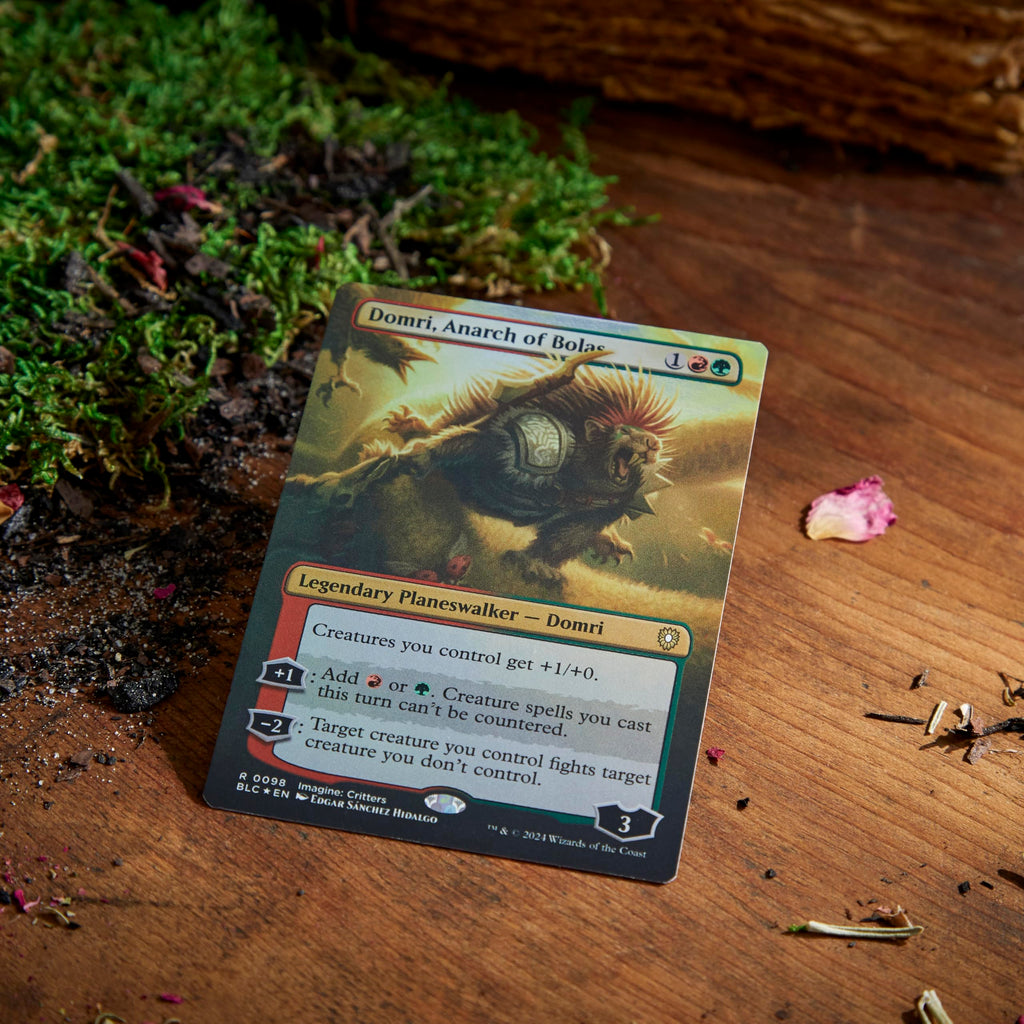 Magic: The Gathering Bloomburrow Commander Deck - Animated Army (100-Card Deck, 2-Card Collector Booster Sample Pack + Accessories)