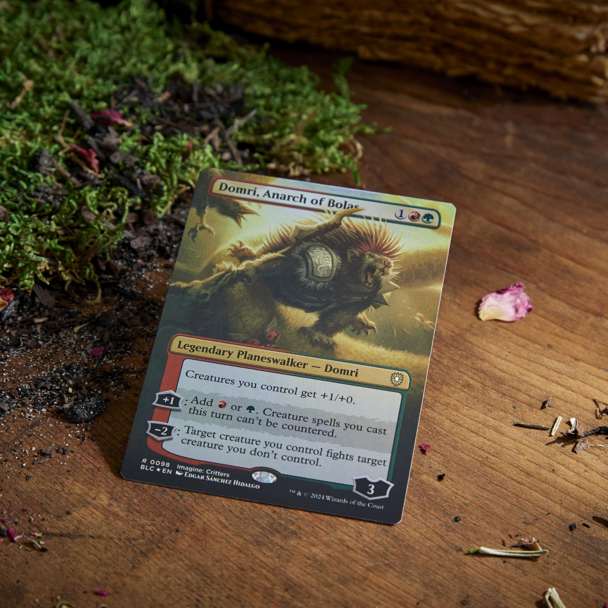 Magic: The Gathering Bloomburrow Commander Deck - Animated Army (100-Card Deck, 2-Card Collector Booster Sample Pack + Accessories)